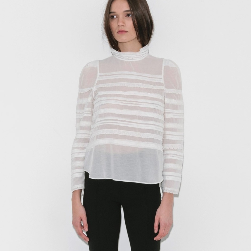 3.	Zadig & Voltaire Tango Lace Top